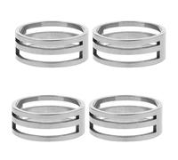 ULTECHNOVO 4pcs Jump Ring Opening Tools Opening Closing Rings Tools Circle Split Opener Jewelry Opener Silver