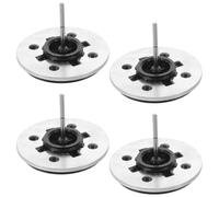 ULTECHNOVO 4pcs Metal Takeup Reel Tn-21 Silver Cassette Player Part Tape Recorder Accessory for Open Reel Tape Recorder Precision Engineering Easy Installation