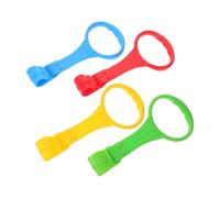 ULTECHNOVO 4pcs Nursery Pull Rings for Boy Girl Standing Assistance Rings for Cribs and Beds Easy Installation Design Encourages Confident Standing and Walking for Boy Girl