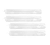 ULTECHNOVO 4pcs Pencil Case Set Portable Plastic Pen Storage Boxes for Commemorative Awards and Holiday Celebrations, Fashionable and Upscale Paint Brush Holder