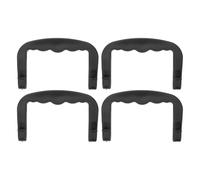 ULTECHNOVO 4pcs Pet Cage Handle Replacement Pet Cage Handle Comfortable Smooth Plastic Unique Design and Crates and Rabbits