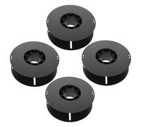 ULTECHNOVO 4pcs Reusable Plastic 3D Printer Filament Spools Detachable Abs Empty Filament Reel Holders with Integrated Structure Compatible with 3D Printer Brands and Models for Efficient