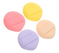 ULTECHNOVO 4pcs round Makeup Sponges Multi-purpose Sponge Puff with Comfortable Touch for Beauty Salons and Home Use, Assorted Colour, Practical Design for Effective Foundation Blending