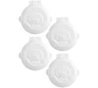 ULTECHNOVO 4pcs Safety Lock for Washing Machine Buttons with Abs Material Double Protection Start Button Protective Covers to Prevent Pressing Devices