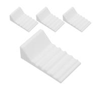 ULTECHNOVO 4pcs Silicone Trash Can Stopper Wall Protector behind Trash Can Universal Compatibility Self-adhesive Resists Wear and Tear for Cabinet