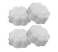 ULTECHNOVO 4pcs Slide Screw Cap Flower Shape Plastic 2.7cm Inner Diameter Quiet Replacement Part for Playsets and Swings Indoor Playgrounds