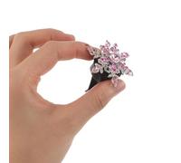 ULTECHNOVO 4Pcs Snowflake Car Air Vent Clips with Bling Rhinestones, Multi-Color Ac Vent Decoration Set for Automotive Air Outlet, Stylish Car Accessory for Holiday and Everyday Use