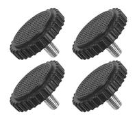 ULTECHNOVO 4pcs Stainless Steel Electronic Scale Feet M10 with Anti-slip Digital Scale Foot Supports for Kitchen and Commercial 300-600kg Replacement Base