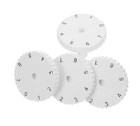 ULTECHNOVO 4pcs Temperature Control Dial Knob for Refrigerators Adjustable Plastic Thermostat Switch for Fridge Freezer Easy Installation Smooth Rotation Compatible with Models
