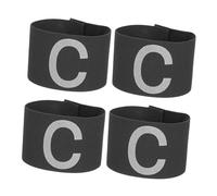 ULTECHNOVO 4Pcs Wear-resistant Football Captain Bands Arm Bands for Adults and Soccer Team Leaders Football Supply