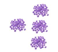 ULTECHNOVO 4sets Artificial Foam Rose Heads DIY Craft Materials for Bouquets Floral Arrangements Home Decor and Festive Decorations Realistic Faux Flowers for Creative Projects 200pcs*4