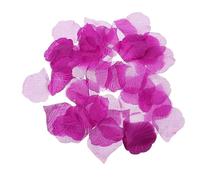 ULTECHNOVO 50Packs Artificial Rose Petals Wedding Decoration Faux Flower Cloth Petals Pure Deep Light for Parties Engagements