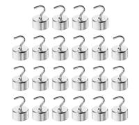 ULTECHNOVO 50pcs 5g Slotted Hook Weights Set 250g Total Chromium-plated Metal Mass Educational Lab Equipment for Physics Experiments and Science Teaching