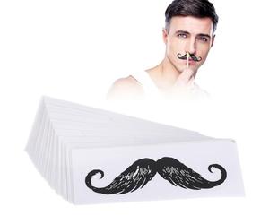 ULTECHNOVO 50pcs Beard Remover Nose Hair Removal Supplies Mustache Stickers Pp Material Protect Beards and Skin Melts Well Beginners at Home on The Go