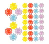 ULTECHNOVO 50pcs Bicycle Spoke Beads Decorative Clips Plastic Bike Accessories for Teens Wheel Ornaments Fits Standard Spokes Easy to Install and Lovely Design