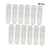 ULTECHNOVO 50pcs DIY Containers Homemade Lipstick Tubes Refillable Lipstick Bottles Cosmetic Lotion Bottles for Travel Outdoor