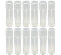ULTECHNOVO 50pcs DIY Containers Homemade Lipstick Tubes Refillable Lipstick Containers Bottles for Cosmetic Storage Lotion Empty Storage Bottles for Home Travel Outdoor