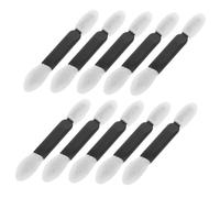 ULTECHNOVO 50pcs Double-ended Disposable Eyeshadow Brushes Sponge Tipped Makeup Applicators for Travel Parties Festivals Smooth Soft Blending Cosmetic Tools