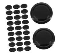 ULTECHNOVO 50pcs Glass Bottle Cap Leak-storage Lids Wide Mouth Canning Jar Lids Reusable Sealing Covers for Jam Jars Home Canning