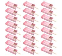ULTECHNOVO 50pcs Ice Cream Shaped Candy Boxes Drawer Style Paper Favor Box Container Large Capacity for Wedding Holiday Treats Small Gift Packaging