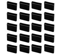 ULTECHNOVO 50pcs Non-slip Silicone Clamp Grips for Pants Hangers with Universal Compatibility and Anti-slip Design, Protective Covers for Clip Hangers, for Home and Wardrobe Accessories