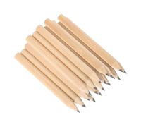 ULTECHNOVO 50pcs Small Wooden Golfing Pencils Hb Short Erasable Half Pencils for Writing Drawing Sketching Comfortable Grip Bulk for Students Artists