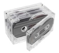 ULTECHNOVO 5pcs 60 Minute Blank Cassette Tape for Daily Audio Recording and Professional Use with Stable Performance and Premium Sound, Plastic Material Standard Size for Classroom
