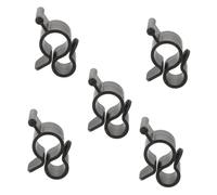 ULTECHNOVO 5pcs Black S-Shaped String Light Holders Outdoor Rv Hooks Plastic Clips for Party Decoration Stable Performance Easy to Install for Hanging Mini Lamps and Festive Lighting