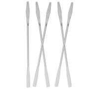 ULTECHNOVO 5Pcs Cosmetic Stirring Sticks Stainless Steel Makeup Mixing Rods 15Cm for Foundation Blush Eyeshadow Lip Color Nail Polish Suitable for Professional Makeup Artists