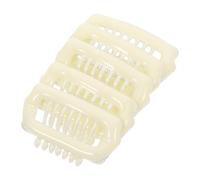 ULTECHNOVO 5pcs Dog Hair Clips for Grooming in Beige Abs Material, Comfortable Wearing Experience and Elegant Design, Decorative Hair Accessories for Yorkshire Terrier and Maltese Puppies