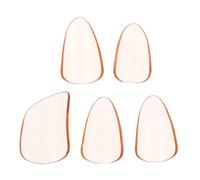 ULTECHNOVO 5pcs Guzheng Finger Picks for Stringed Instruments, PC Material Nail Covers Finger Protection, Not Easy to Deform Or Crack, Birthday Gift for Guzheng Players