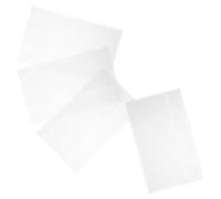 ULTECHNOVO 5pcs Hard Plastic Money Sleeves Bill Binder Currency Display Frame Prevents Bending and Creasing Secure Paper Money for Collectors