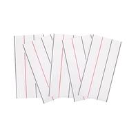 ULTECHNOVO 5pcs Magnetic Sentence Strips Whiteboard Teaching Aids with Graded Writing for Classroom Office Reusable Dry Erase Magnetic Strips for Early Learning and Teacher Supplies