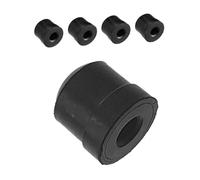 ULTECHNOVO 5pcs Trombone Slide Rubber Tips Black End Caps with Secure Fit and Easy Maintenance for Protecting Trombone Slides