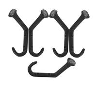 ULTECHNOVO 5pcs Vintage Rustic Iron Wall Hooks Antique Style Coat Hangers for Bathroom Bedroom Kitchen Space Saving Wall Mounted Storage for Coats Purses Towels Cast Iron Design