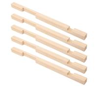 ULTECHNOVO 5pcs Wooden Hive Entrance Reducer for 10 Frame Langstroth Boxes, Khaki Beekeeping Accessory that Permits Natural Airflow and Mice Entry, for Apiary Use