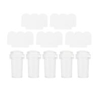 ULTECHNOVO 5sets Nail Art Stamper Manicure Stamping Tool DIY Silicone Stamp Plate Scraper for Nail Art Prop
