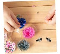 ULTECHNOVO 600pcs DIY Plush Eyes Black Plastic Safety Eyes with Spacers for Stuffed Animals Crochet Dolls Puppets Craft Accessories Material