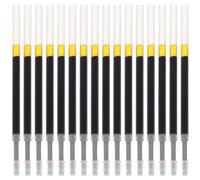 ULTECHNOVO 60pcs Black Gel Pen Replacement Refills Smooth Writing No Ink Leakage Fine Tip Pen Refills for Daily Writing and Study Office Use