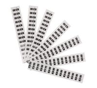ULTECHNOVO 60pcs Numbered Harmonica Note Stickers for 24/28 Hole C Key Polyphonic Mouth Organ Labels, Reusable Learning Aid for Beginner Music Students