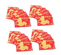 ULTECHNOVO 60PCS Vietnamese Hong Bao Red Envelopes for Year Horse Lunar Year Lucky Money Packets with Horse Artwork Multipurpose Cash and Pockets for Family Friends Business Spring Festival