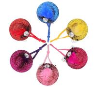 ULTECHNOVO 6pcs Adjustable Cloth Parrot Hats for Birds with Elastic Chin Strap, Safe and Comfortable Chicken Accessory Pack, for Birthdays and Family Portraits