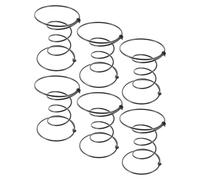 ULTECHNOVO 6pcs Double Cone Steel Coil Springs for Sofa and Chair Replacement Wire Diameter 3.53mm Upholstery Spring Repair Kit for Bed and Rocking Chair Seat