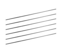 ULTECHNOVO 6pcs Heavy Duty Foosball Table Rods Replacement Accessory Made of Iron with Silver Finish for Stability Boost, Suitable for Foosball Table Use by Adults
