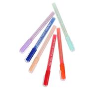 ULTECHNOVO 6pcs Manicure Marker Pens Nail Art Liner Set for Precise Design and Portable Use with Assorted Colours Suitable for Line Designs and Hand-painted Dotting