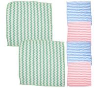 ULTECHNOVO 6pcs Pet Cage Bedding Mats Coral Fleece Soft Gentle Absorbent Small Pets Liners for Guinea Pig Resting Place 25x25cm