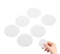 ULTECHNOVO 6pcs Phone Holder Metal Plate Self-adhesive Iron Plates with Rounded Corners for Car Mounts Compatible with Tablets and Electronic Devices