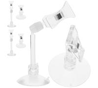 ULTECHNOVO 6pcs Seaweed Suction Cup Clip Feed Clip Feeding Tool for Fish Tank Aquarium Accessories Fish Tank Suction Cup