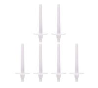 ULTECHNOVO 6pcs Sewing Machine Spool Pin Plastic Thread Winder Bobbin Winder White Sturdy Convenient Storage for Sewing Projects