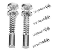 ULTECHNOVO 6pcs Spring Loaded Plunger Latches Crib Replacement Kit Versatile Bed Fittings for Nursery Doors Cabinets and Windows Easy Installation Locking